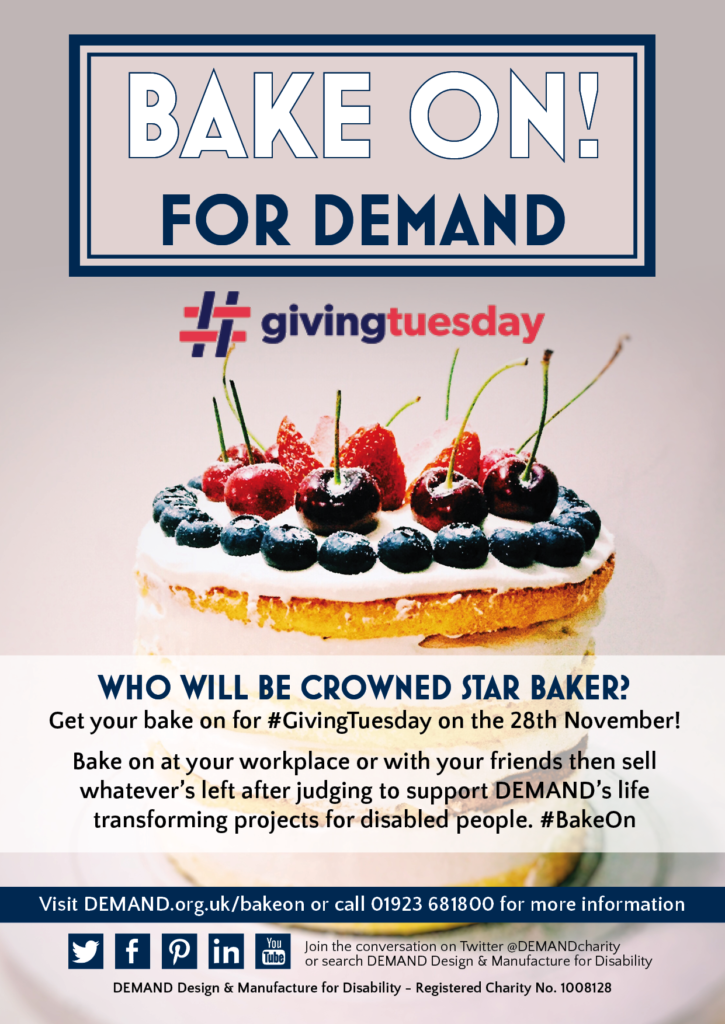 BAKE ON! for DEMAND poster